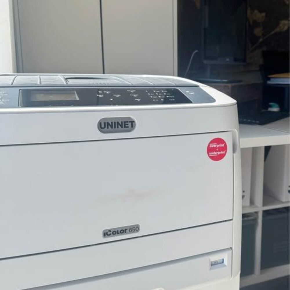 UNINET iColor 650 White Toner Transfer Printer
